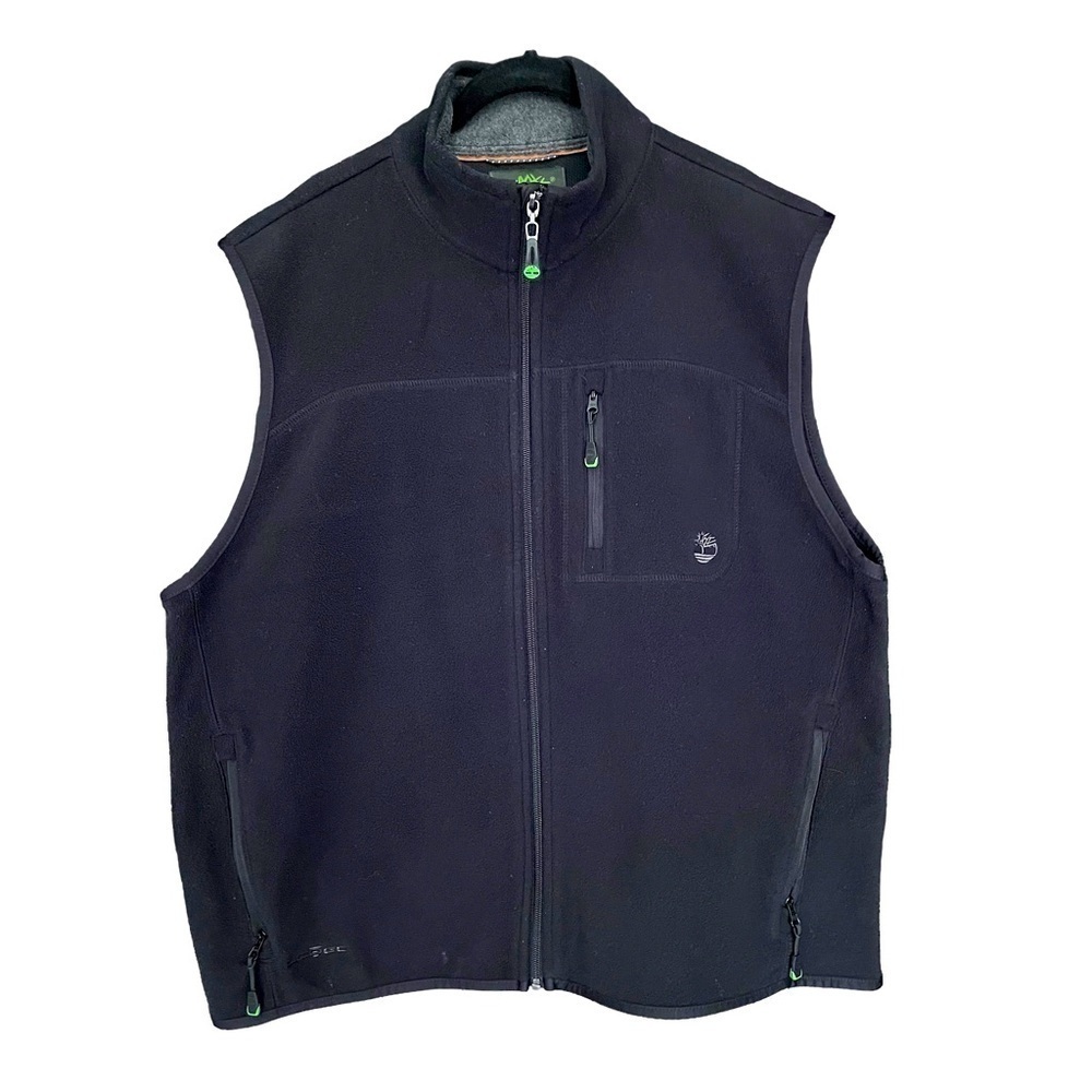 Timberland Codec Felt Zipper Front Warm Vest Outdoor Large